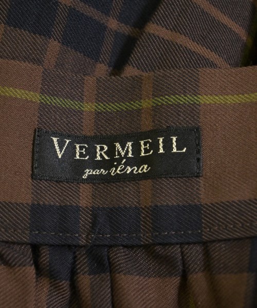 VERMEIL par iena（ヴェルメイユパーイエナ）ロング・マキシ丈スカート 茶 サイズ:36(S位) レディース/2200677576084