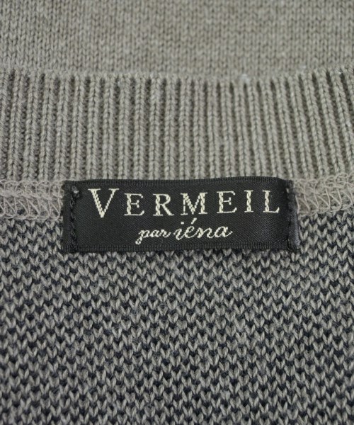 VERMEIL par iena（ヴェルメイユパーイエナ）ニット・セーター グレー サイズ:-(M位) レディース/2200689335082