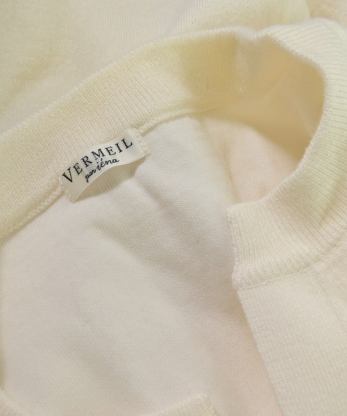 VERMEIL par iena（ヴェルメイユパーイエナ）ニット・セーター 白 サイズ:F レディース/2200692968291