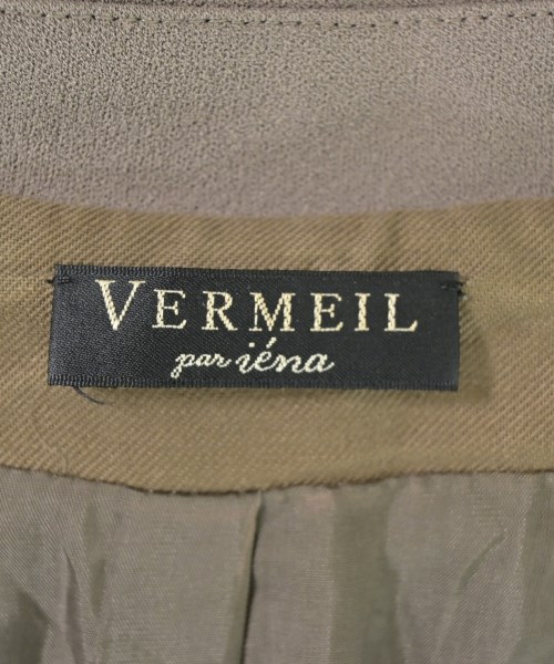 VERMEIL par iena（ヴェルメイユパーイエナ）ジャケット 茶 サイズ:F レディース/2200697174017