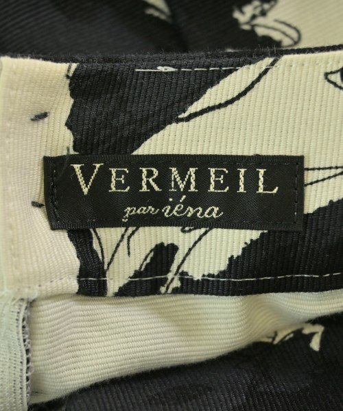 VERMEIL par iena（ヴェルメイユパーイエナ）ひざ丈スカート 黒 サイズ:38(M位) レディース/2200698083240