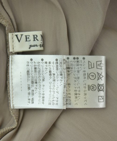 VERMEIL par iena（ヴェルメイユパーイエナ）ワンピース ベージュ サイズ:1(S位) レディース/2200699708043