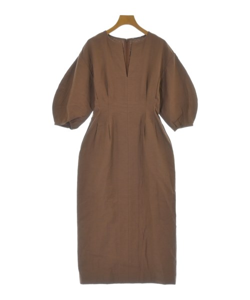 VERMEIL par iena(ヴェルメイユパーイエナ)ワンピース 茶 サイズ:38(M位)/2200698571099