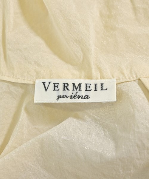 VERMEIL par iena（ヴェルメイユパーイエナ）カジュアルシャツ ベージュ サイズ:F レディース/2200699236058