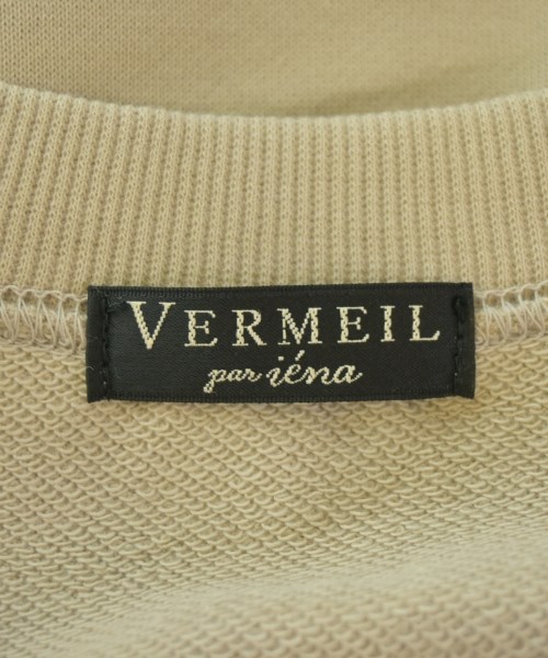 VERMEIL par iena（ヴェルメイユパーイエナ）スウェット ベージュ サイズ:F レディース/2200699236072
