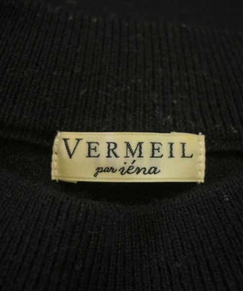 VERMEIL par iena（ヴェルメイユパーイエナ）ニット・セーター 黒 サイズ:F レディース/2200645555035