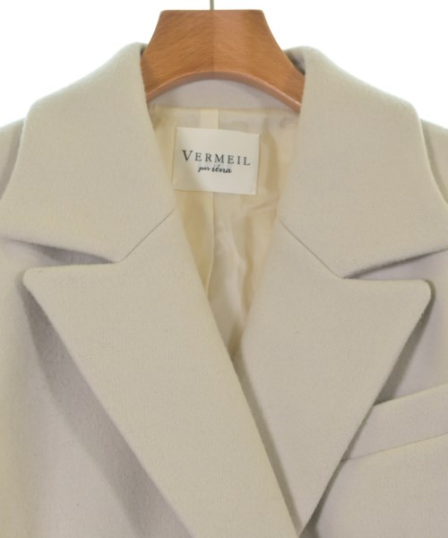 VERMEIL par iena（ヴェルメイユパーイエナ）ピーコート 白 サイズ:38(M位) レディース/2200649082018