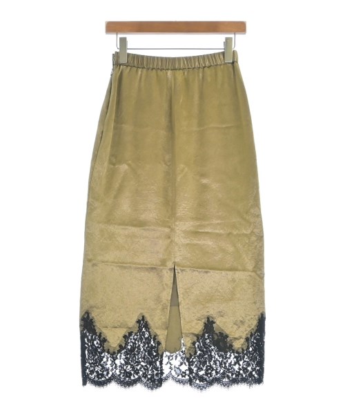 VERMEIL par iena（ヴェルメイユパーイエナ）ロング・マキシ丈スカート カーキ サイズ:36(S位) レディース/2200650337046