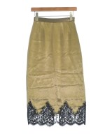 VERMEIL par iena（ヴェルメイユパーイエナ）ロング・マキシ丈スカート カーキ サイズ:36(S位) レディース/2200650337046