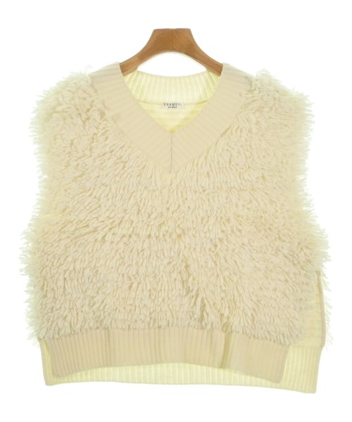 VERMEIL par iena(ヴェルメイユパーイエナ)ニット・セーター 白 サイズ:F/2200657205041