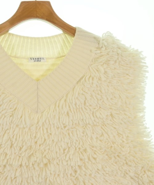 VERMEIL par iena（ヴェルメイユパーイエナ）ニット・セーター 白 サイズ:F レディース/2200657205041