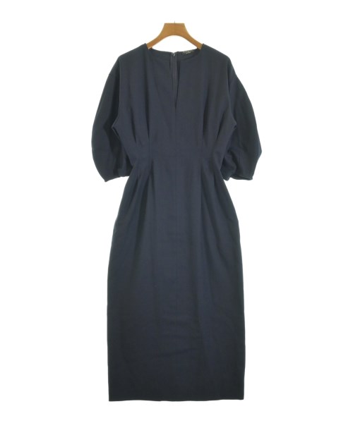 VERMEIL par iena(ヴェルメイユパーイエナ)ワンピース 紺 サイズ:38(M位)/2200660727035
