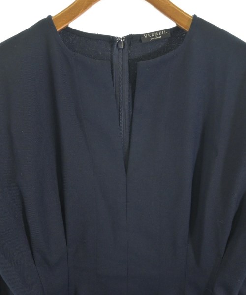 VERMEIL par iena（ヴェルメイユパーイエナ）ワンピース 紺 サイズ:38(M位) レディース/2200660727035