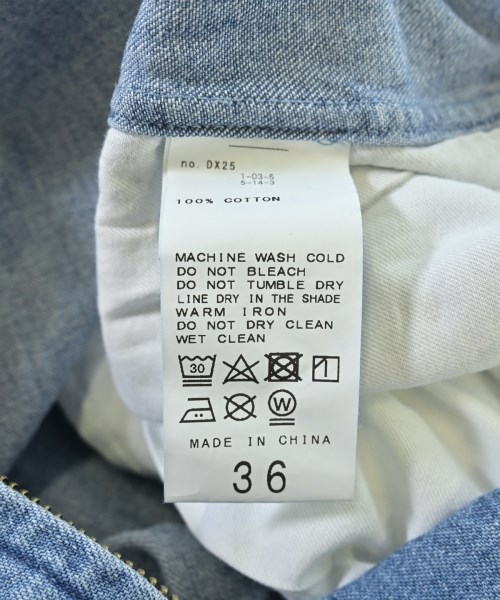 VERMEIL par iena（ヴェルメイユパーイエナ）オールインワン/サロペット 青 サイズ:36(S位) レディース/2200648266082