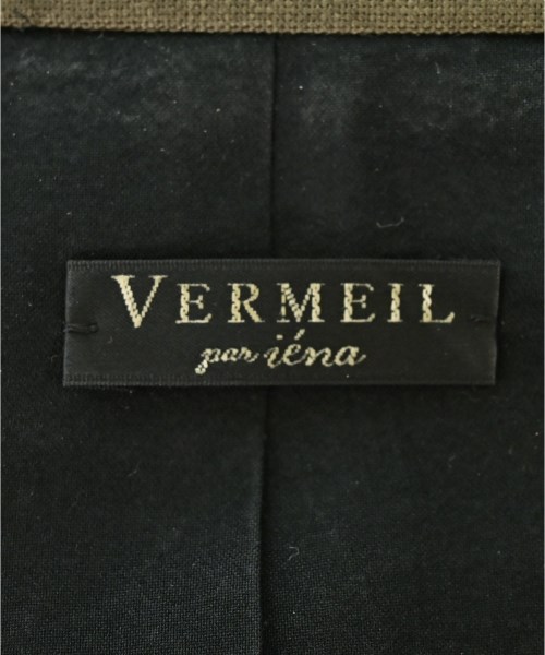 VERMEIL par iena（ヴェルメイユパーイエナ）テーラードジャケット 茶 サイズ:40(M位) レディース/2200712619011