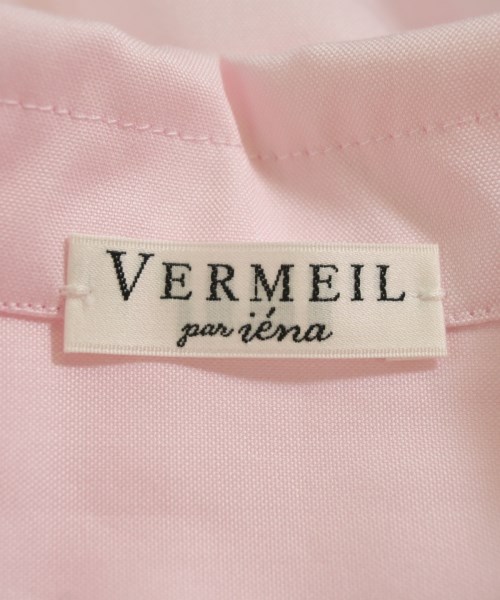 VERMEIL par iena（ヴェルメイユパーイエナ）カジュアルシャツ ピンク サイズ:38(M位) レディース/2200710760067