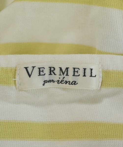 VERMEIL par iena（ヴェルメイユパーイエナ）Tシャツ・カットソー 白 サイズ:F レディース/2200710499196