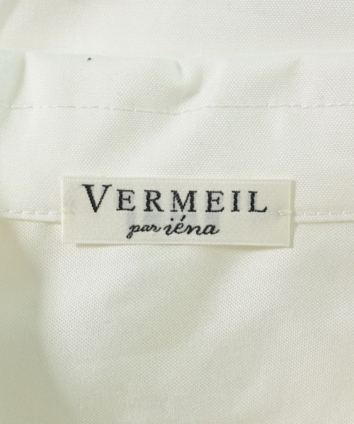 VERMEIL par iena（ヴェルメイユパーイエナ）カジュアルシャツ 白 サイズ:-(M位) レディース/2200712830072