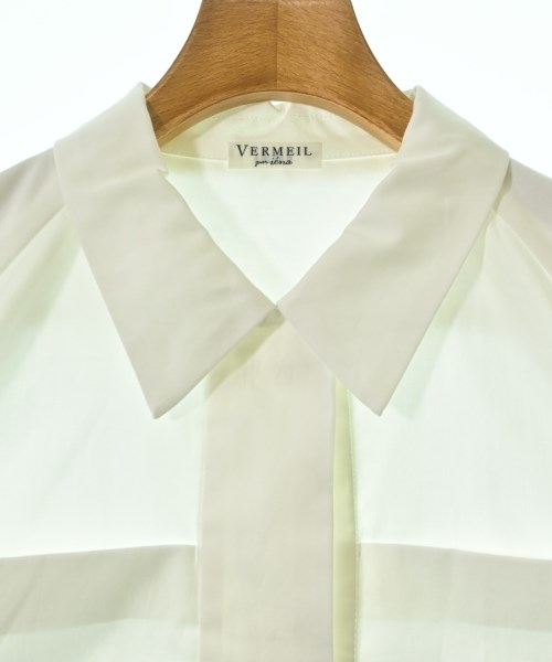VERMEIL par iena（ヴェルメイユパーイエナ）カジュアルシャツ 白 サイズ:-(M位) レディース/2200712830072