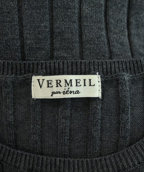 VERMEIL par iena（ヴェルメイユパーイエナ）ニット・セーター グレー サイズ:F レディース/2200714813141