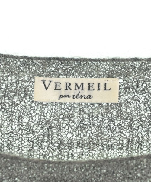 VERMEIL par iena（ヴェルメイユパーイエナ）ニット・セーター グレー サイズ:F レディース/2200714173023