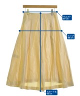 VERMEIL par iena（ヴェルメイユパーイエナ）ロング・マキシ丈スカート 白 サイズ:38(M位) レディース/2200631861126