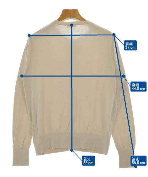 VERMEIL par iena（ヴェルメイユパーイエナ）カーディガン ベージュ サイズ:-(L位) レディース/2200637551045