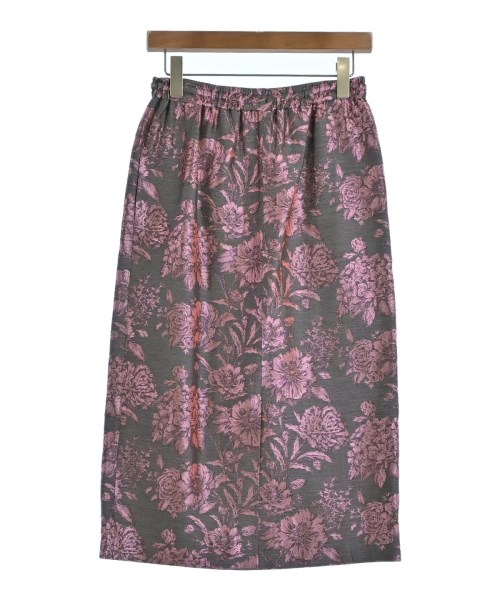 VERMEIL par iena（ヴェルメイユパーイエナ）ロング・マキシ丈スカート グレー サイズ:36(S位) レディース/2200641785030