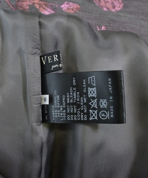 VERMEIL par iena（ヴェルメイユパーイエナ）ロング・マキシ丈スカート グレー サイズ:36(S位) レディース/2200641785030