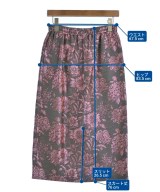 VERMEIL par iena（ヴェルメイユパーイエナ）ロング・マキシ丈スカート グレー サイズ:36(S位) レディース/2200641785030