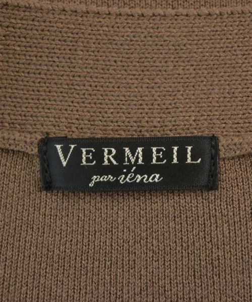 VERMEIL par iena（ヴェルメイユパーイエナ）カーディガン 茶 サイズ:F レディース/2200638753059