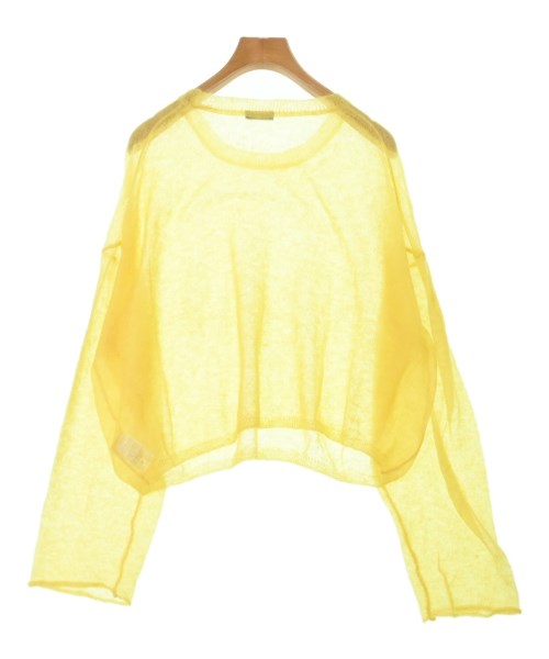 VERMEIL par iena（ヴェルメイユパーイエナ）ニット・セーター 黄 サイズ:38(M位) レディース/2200645147193