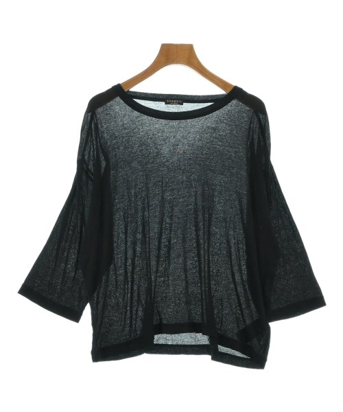 VERMEIL par iena(ヴェルメイユパーイエナ)Tシャツ・カットソー 黒 サイズ:F/2200637334051