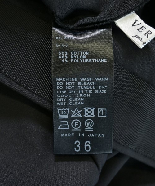 VERMEIL par iena（ヴェルメイユパーイエナ）その他 黒 サイズ:36(S位) レディース/2200642570130