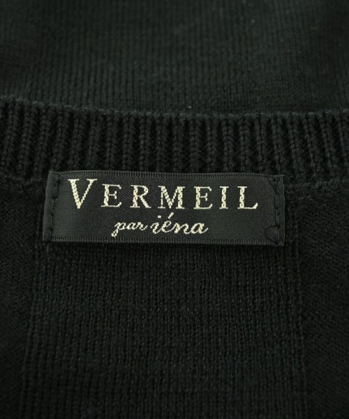 VERMEIL par iena（ヴェルメイユパーイエナ）ニット・セーター 黒 サイズ:F レディース/2200640723040