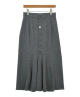 VERMEIL par iena（ヴェルメイユパーイエナ）ロング・マキシ丈スカート グレー サイズ:40(M位) レディース/2200638744088