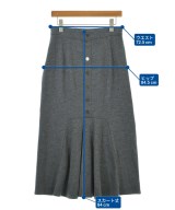 VERMEIL par iena（ヴェルメイユパーイエナ）ロング・マキシ丈スカート グレー サイズ:40(M位) レディース/2200638744088