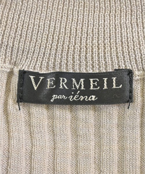 VERMEIL par iena（ヴェルメイユパーイエナ）ニット・セーター ベージュ サイズ:F レディース/2200644349031