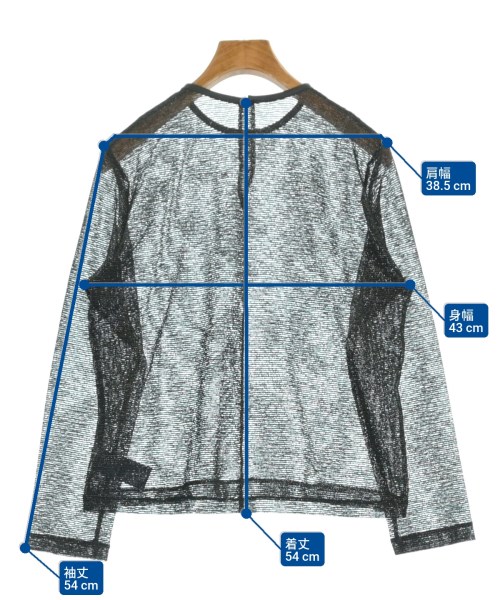 VERMEIL par iena（ヴェルメイユパーイエナ）Tシャツ・カットソー 黒 サイズ:-(M位) レディース/2200641899010