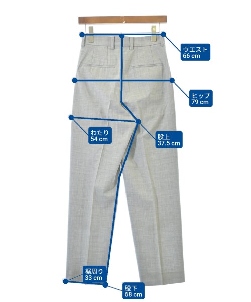 VERMEIL par iena（ヴェルメイユパーイエナ）スラックス グレー サイズ:36(S位) レディース/2200649994021