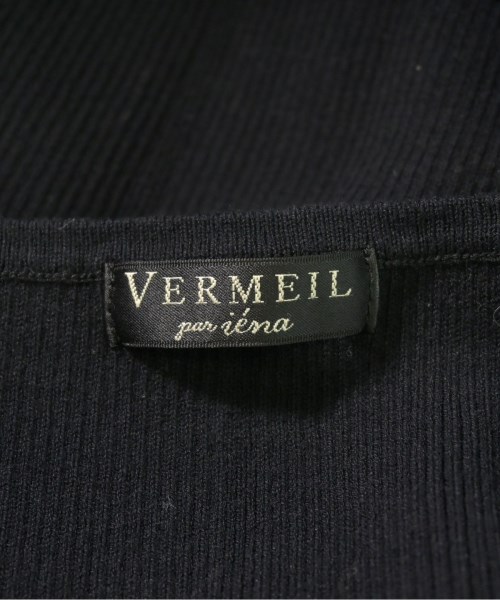 VERMEIL par iena（ヴェルメイユパーイエナ）ニット・セーター 黒 サイズ:F レディース/2200646644042