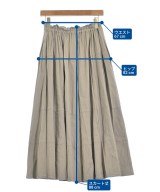 VERMEIL par iena（ヴェルメイユパーイエナ）ロング・マキシ丈スカート グレー サイズ:38(M位) レディース/2200647822289