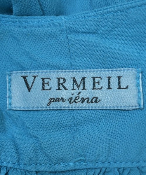 VERMEIL par iena（ヴェルメイユパーイエナ）シャツワンピース 青 サイズ:-(M位) レディース/2200700660049