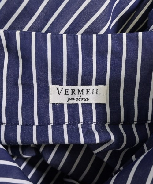 VERMEIL par iena（ヴェルメイユパーイエナ）カジュアルシャツ 紺 サイズ:F レディース/2200703839039