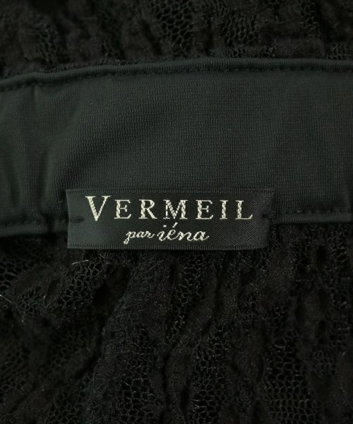 VERMEIL par iena（ヴェルメイユパーイエナ）スウェットパンツ 黒 サイズ:38(M位) レディース/2200705718035