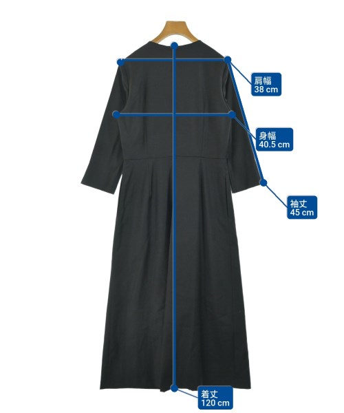 VERMEIL par iena（ヴェルメイユパーイエナ）ワンピース 黒 サイズ:38(M位) レディース/2200659946027