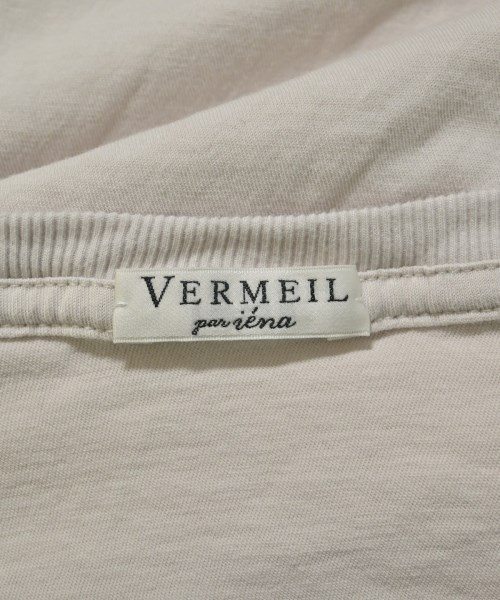 VERMEIL par iena（ヴェルメイユパーイエナ）Tシャツ・カットソー ベージュ サイズ:F レディース/2200661552100