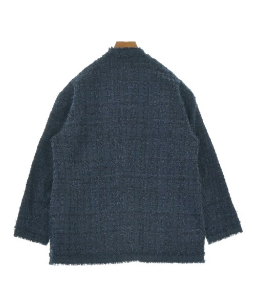 VERMEIL par iena（ヴェルメイユパーイエナ）ノーカラージャケット 紺 サイズ:36(S位) レディース/2200663929245