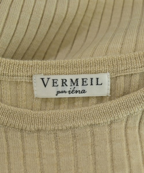 VERMEIL par iena（ヴェルメイユパーイエナ）ニット・セーター ベージュ サイズ:-(XS位) レディース/2200666463029