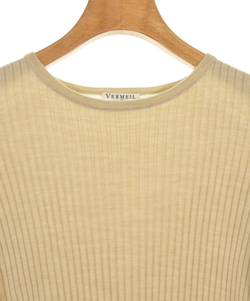 VERMEIL par iena（ヴェルメイユパーイエナ）ニット・セーター ベージュ サイズ:-(XS位) レディース/2200666463029